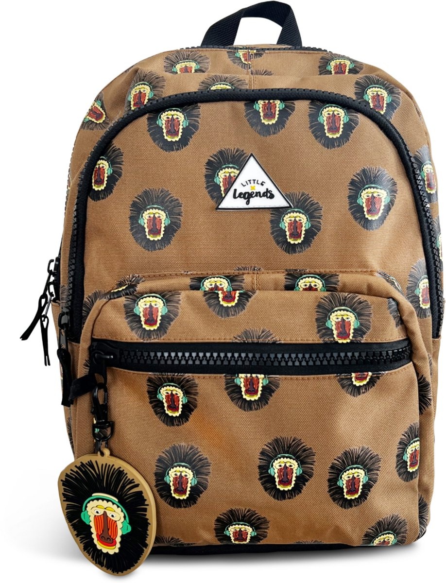 Little Legends Little Legends kinderrugzak Backpack L - Baboon