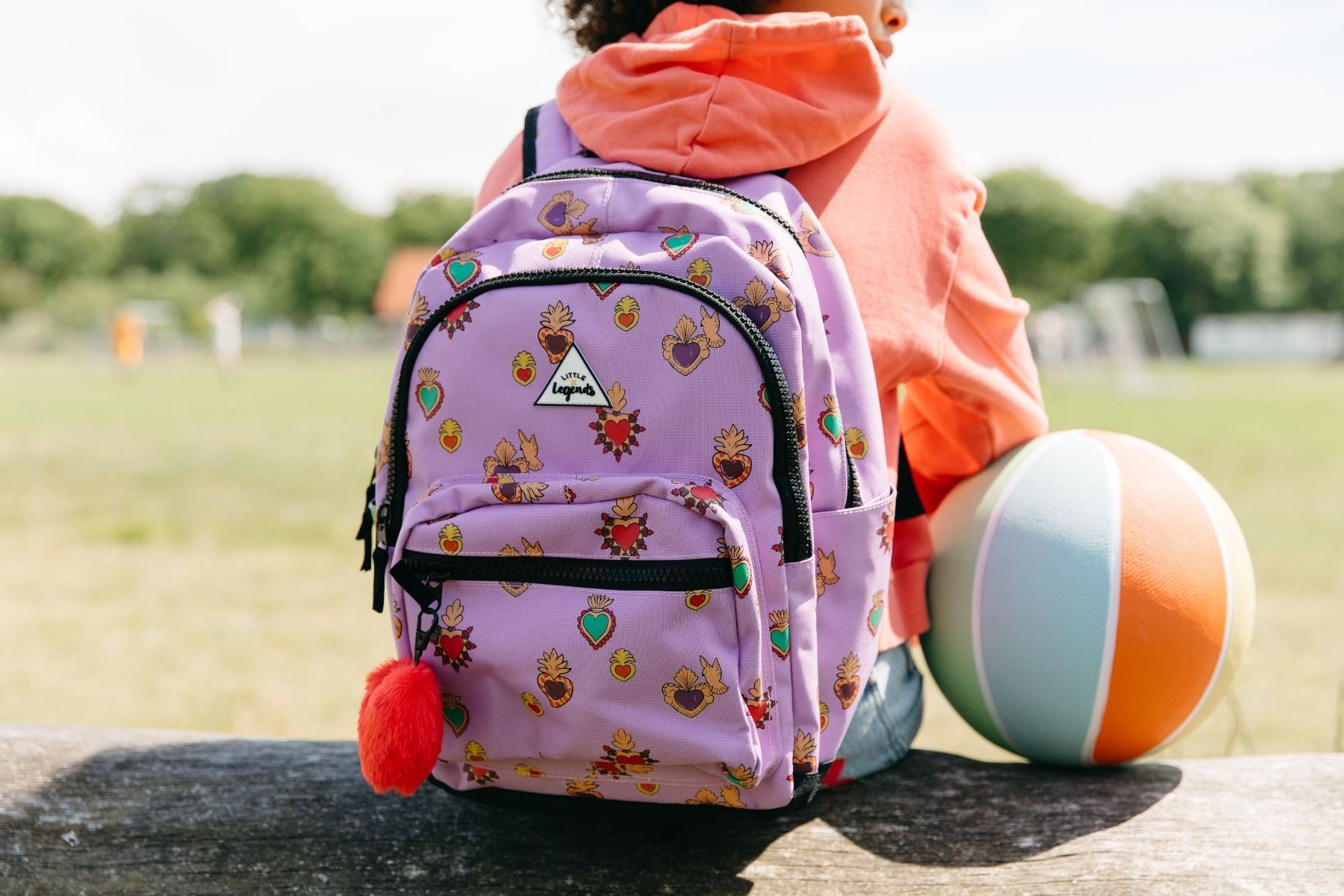 Little Legends Little Legends kinderrugzak Backpack L - Milagros Heart