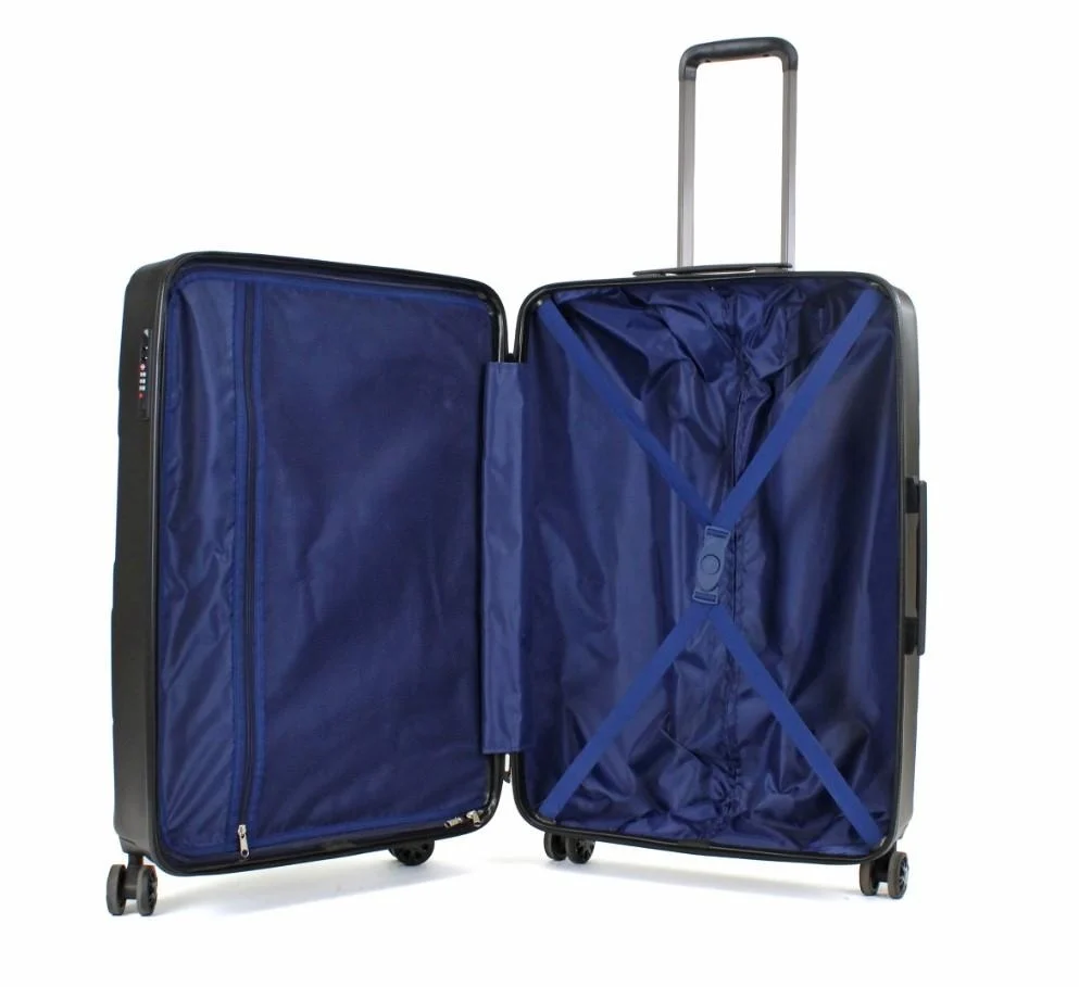 Oister Denver driedelige kofferset - Black