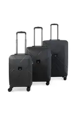 Oister Denver driedelige kofferset - Black
