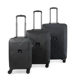 Oister Denver driedelige kofferset - Black