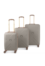 Oister Florence driedelige kofferset - Champagne Grey