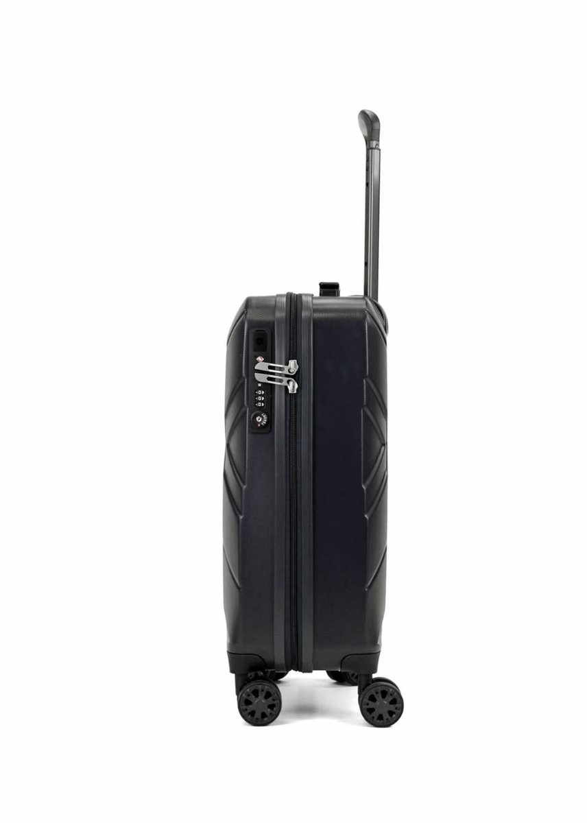 Oistr Denver - Handbagagekoffer - Spinner 55 cm - Black