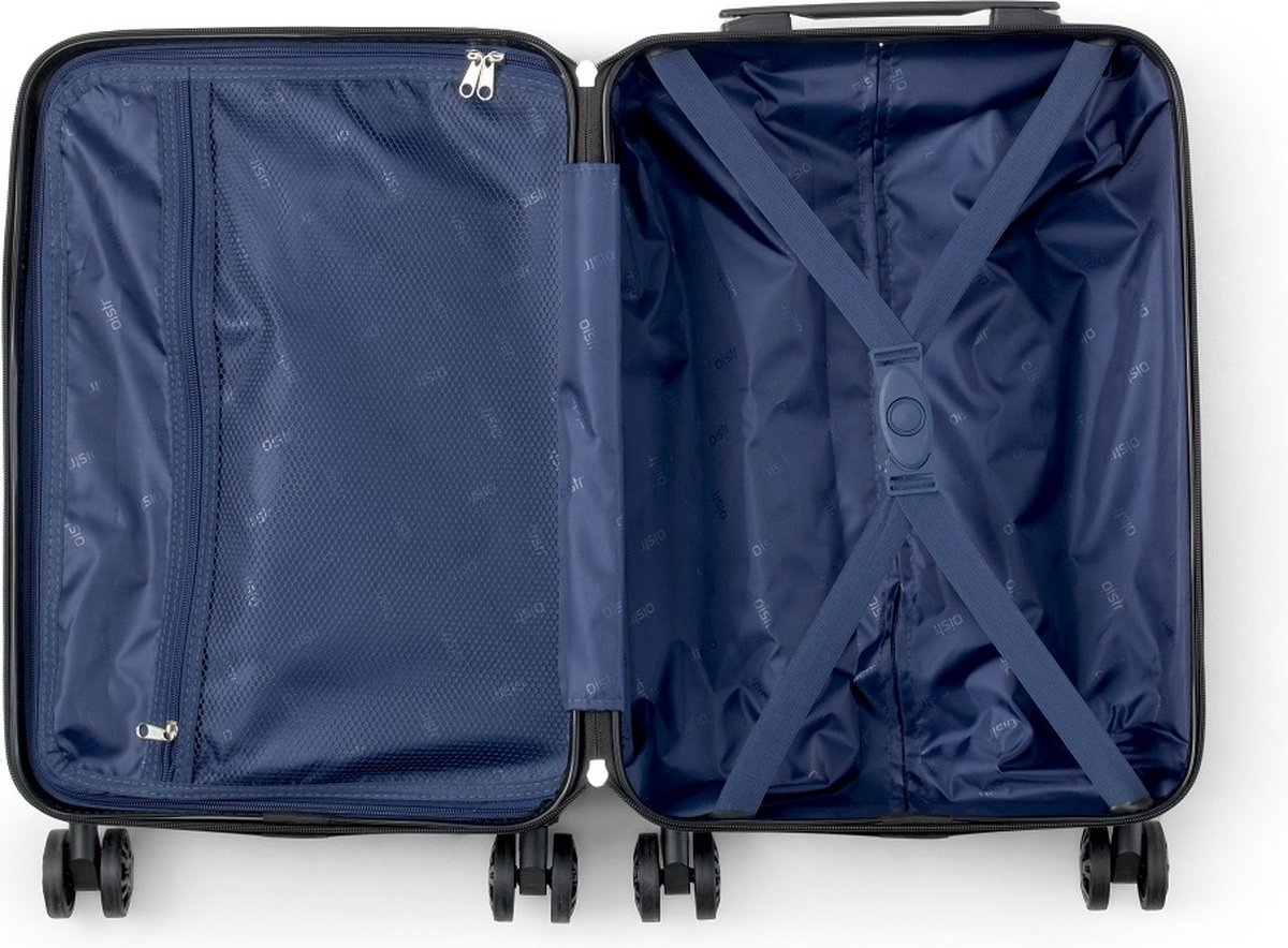 Oistr Denver - Handbagagekoffer - Spinner 55 cm - Black