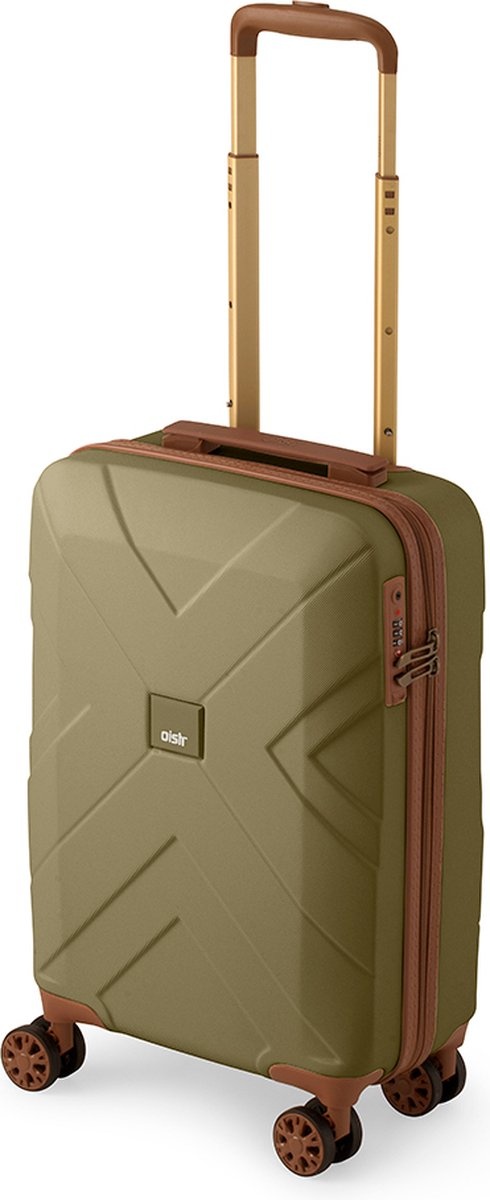 Oistr Florence - Handbagagekoffer - Spinner 55 cm - Dark Green