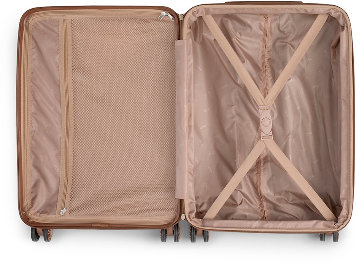 Oistr Florence - Handbagagekoffer - Spinner 55 cm - Vintage Rose