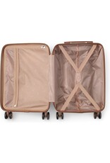 Oistr Florence - Handbagagekoffer - Spinner 55 cm - Champagne Grey