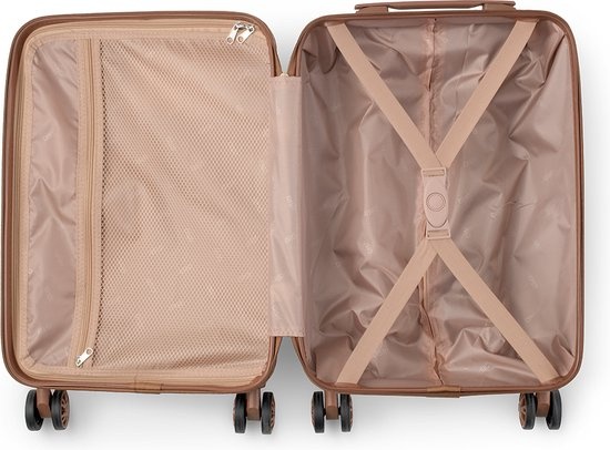 Oistr Florence - Handbagagekoffer - Spinner 55 cm - Champagne Grey