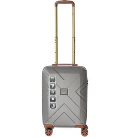 Oistr Florence - Handbagagekoffer - Spinner 55 cm - Champagne Grey
