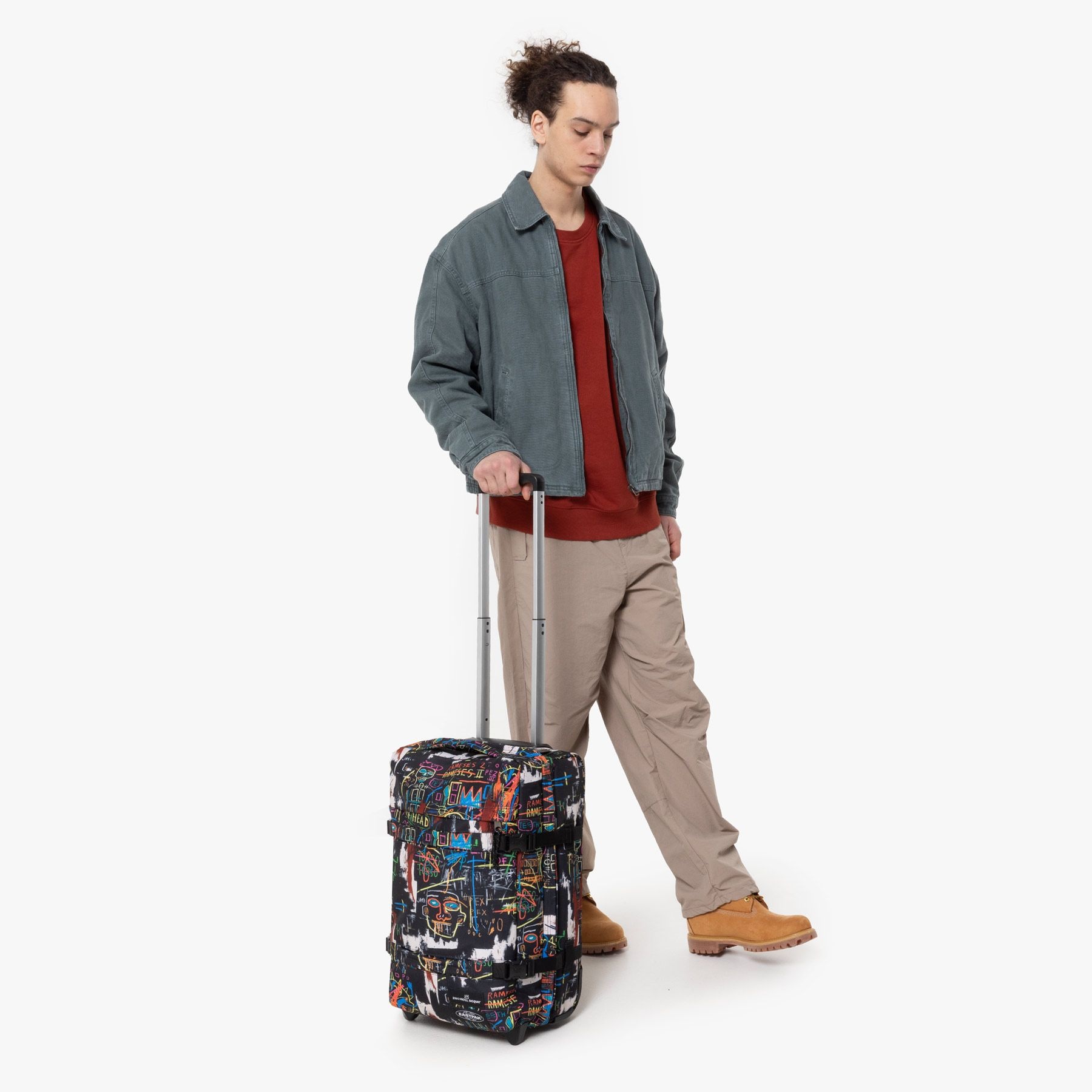 Eastpak Eastpak Transit'r S  handbagage reiskoffer - Basquiat Kings Of Egypt 2
