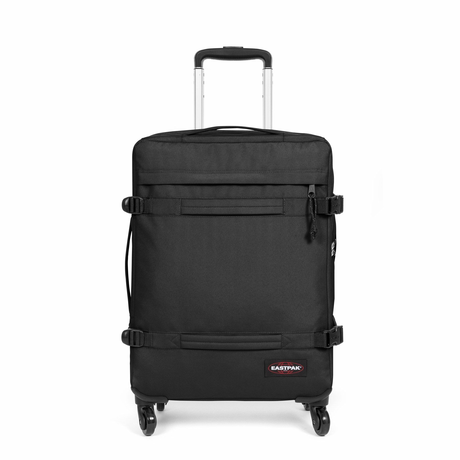 Eastpak Eastpak Transit’r 4 S Black – Handbagage koffer 44L met 4 wielen