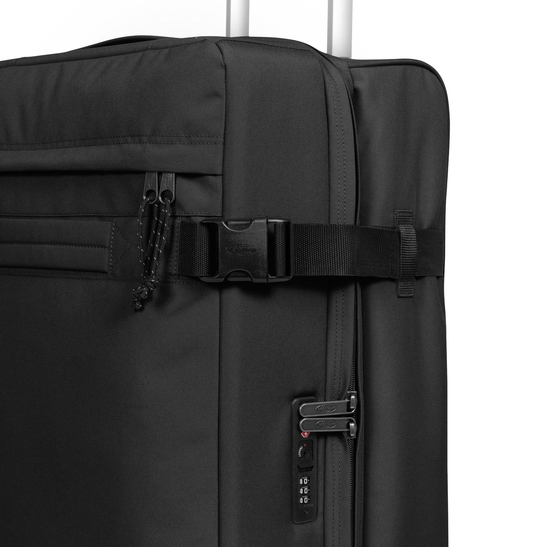 Eastpak Eastpak Transit’r 4 L Black – Grote koffer 80L met 4 wielen en TSA-slot