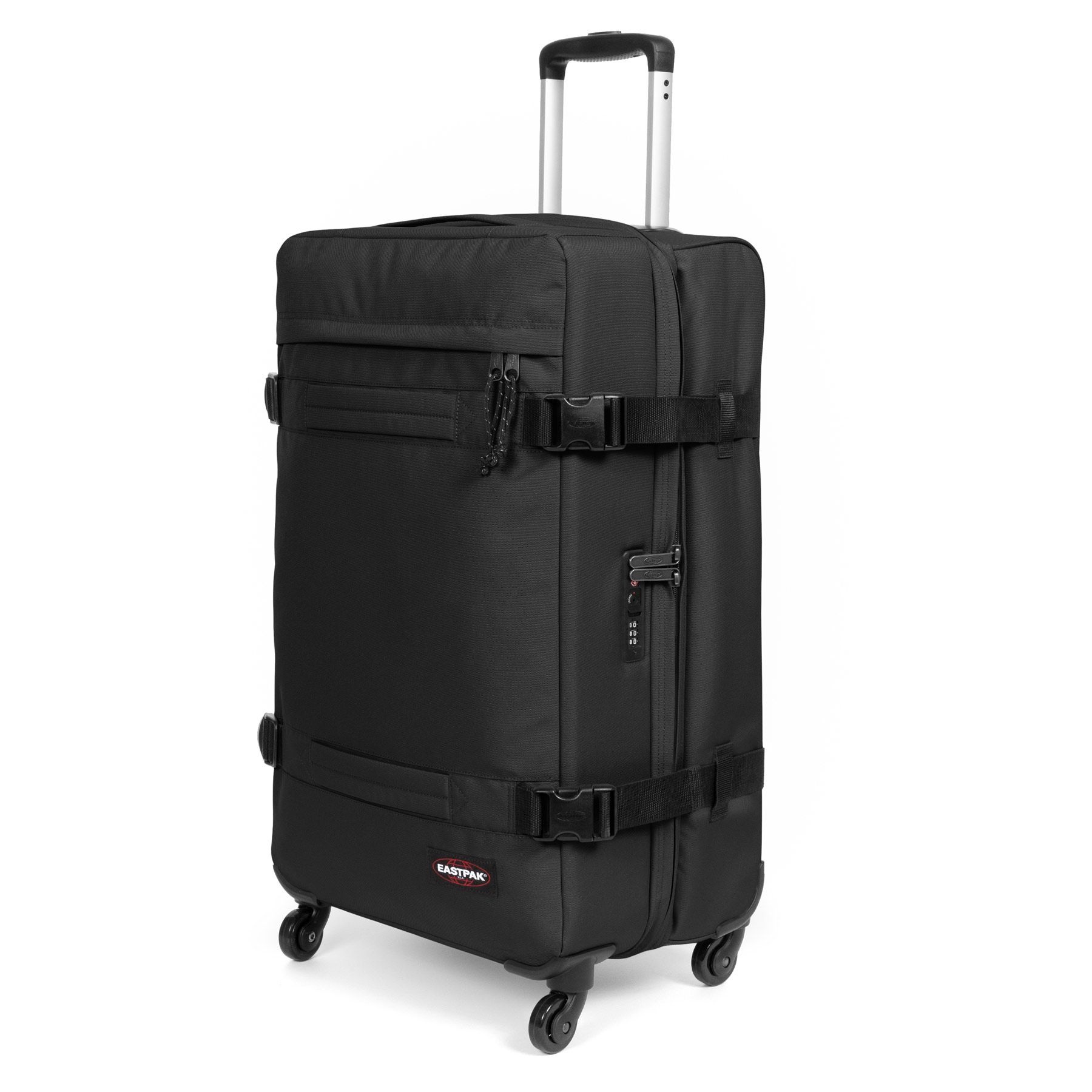 Eastpak Eastpak Transit’r 4 L Black – Grote koffer 80L met 4 wielen en TSA-slot