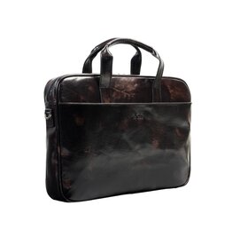 Tony Perotti Tony Perotti laptoptas 14 inch Van Gogh – Italiaans leer Black