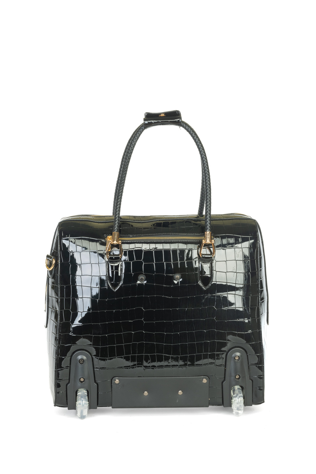 Olivia Lauren Olivia Lauren Dames Business Trolley Alice  - Croco Black