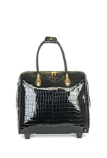 Olivia Lauren Olivia Lauren Dames Business Trolley Alice  - Croco Black