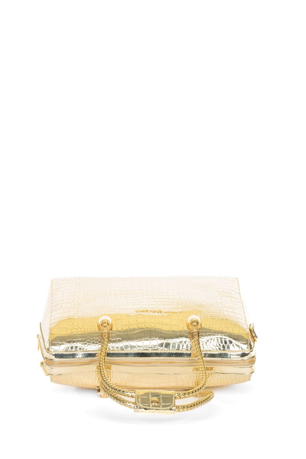 Olivia Lauren Olivia Lauren Dames Business Trolley Alice  - Croco Gold