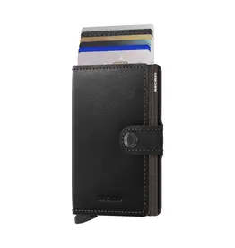 Secrid Secrid Mini Wallet Original Black Brown pasjeshouder portemonnee