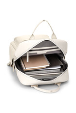 Kapten and Son Kapten & Son Bergen Sandstone – Vegan rugzak met 15 inch laptopvak