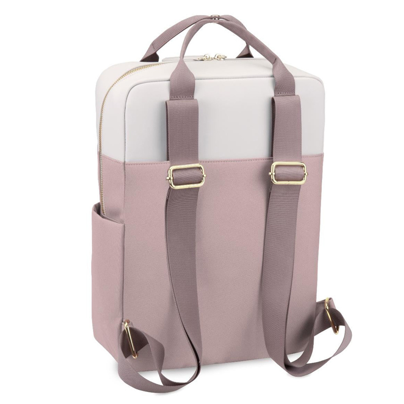 Kapten and Son Kapten & Son Bergen Dusty Rose – Vegan rugzak met 15 inch laptopvak