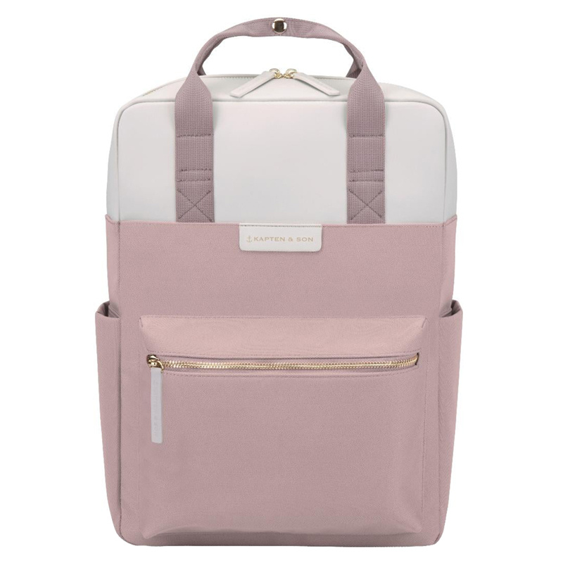 Kapten and Son Kapten & Son Bergen Dusty Rose – Vegan rugzak met 15 inch laptopvak