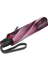 Knirps Knirps T200 Medium Duomatic Paraplu Aura Rose – Windproof & Compact | Cargo Arnhem