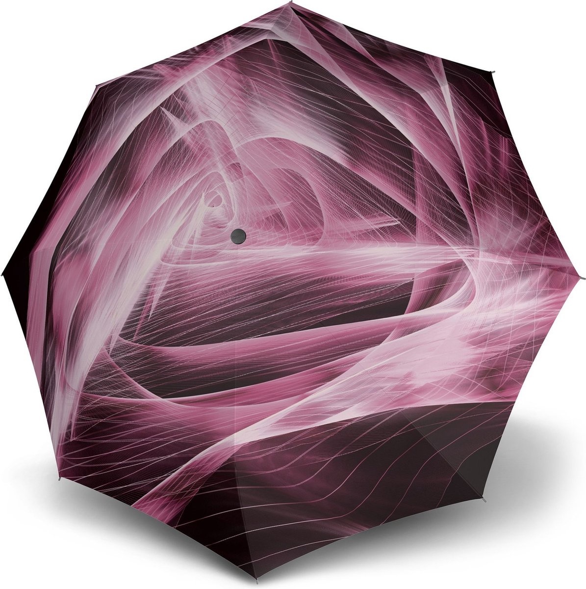 Knirps Knirps T200 Medium Duomatic Paraplu Aura Rose – Windproof & Compact | Cargo Arnhem