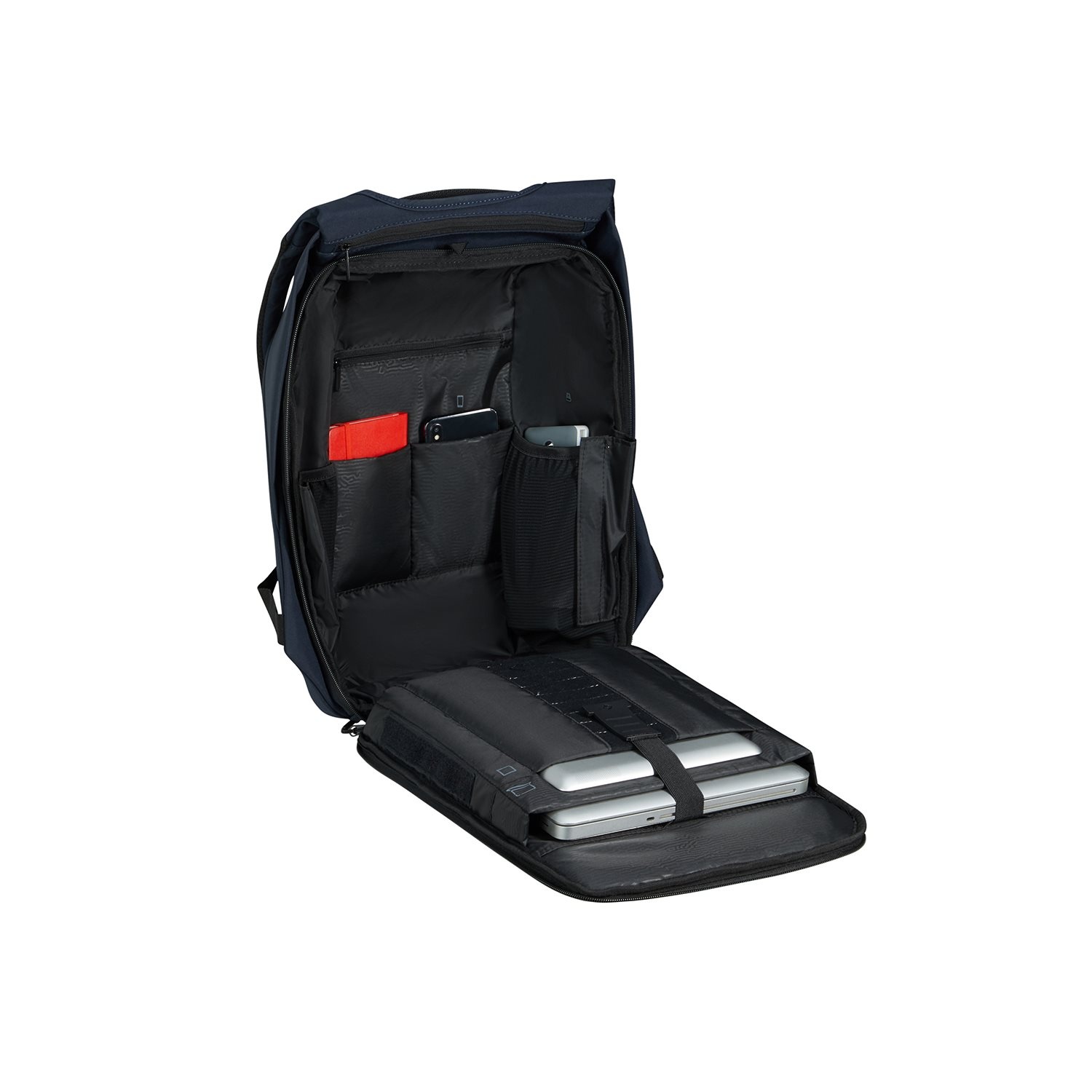 Samsonite Samsonite Securipak 2.0 15.6" Anti-diefstal Rugzak – Dark Blue | Cargo Travelshop Arnhem