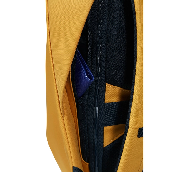 Samsonite Samsonite Securipak 2.0 15.6" Anti-diefstal Rugzak – Radiant Yellow | Cargo Travelshop Arnhem