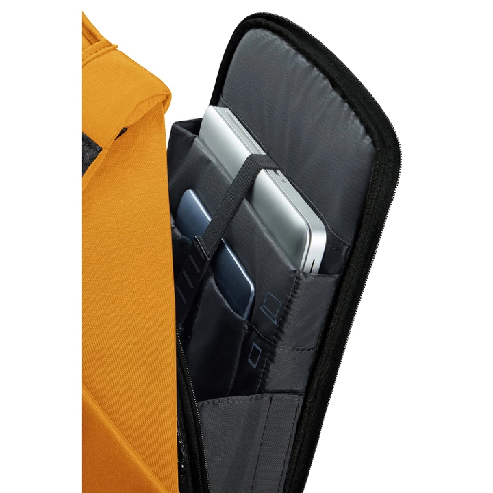 Samsonite Samsonite Securipak 2.0 15.6" Anti-diefstal Rugzak – Radiant Yellow | Cargo Travelshop Arnhem