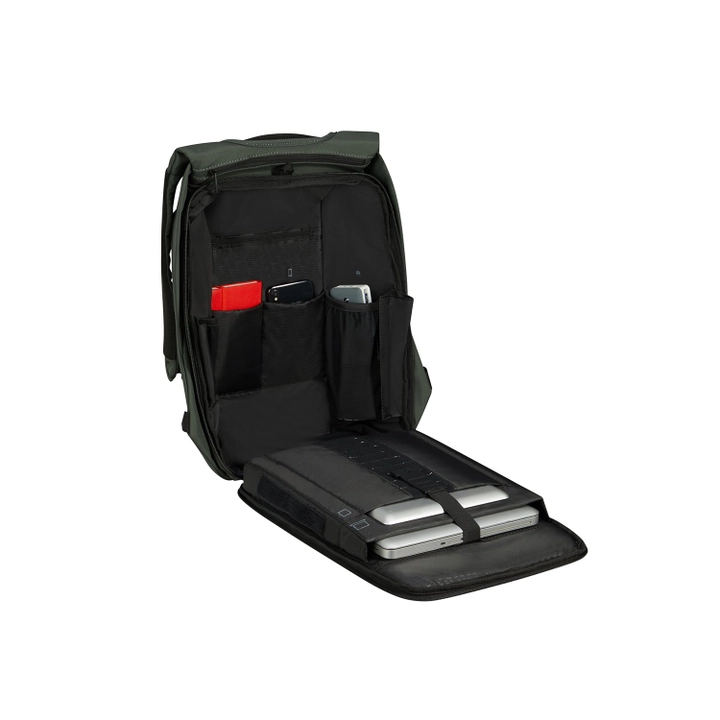 Samsonite Samsonite Securipak 2.0 15.6" Anti-diefstal Rugzak – Green | Cargo Travelshop Arnhem
