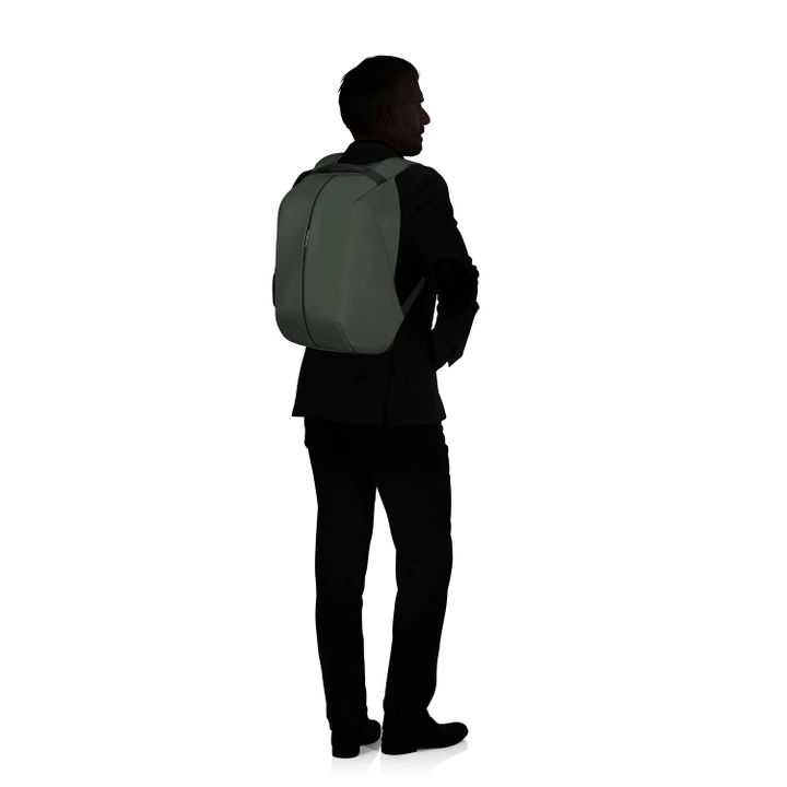 Samsonite Samsonite Securipak 2.0 15.6" Anti-diefstal Rugzak – Green | Cargo Travelshop Arnhem