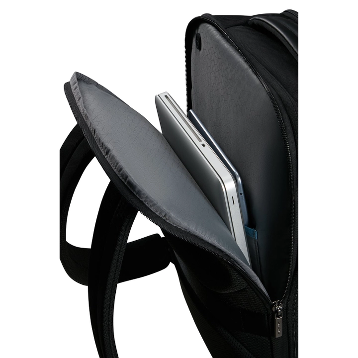 Samsonite Samsonite Evosight Backpack 17.3" Exp Black – Uitbreidbare zakelijke laptoprugzak | Cargo Travelshop Arnhem