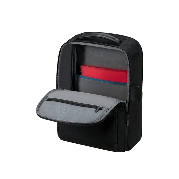 Samsonite Samsonite Evosight Backpack 17.3" Exp Black – Uitbreidbare zakelijke laptoprugzak | Cargo Travelshop Arnhem