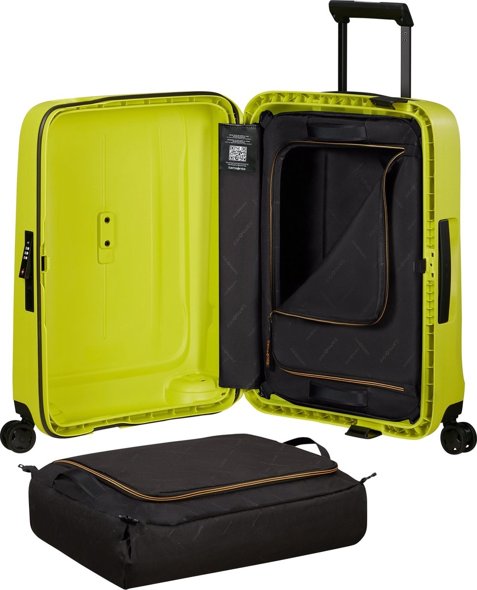 Samsonite Samsonite Handbagage Reiskoffer - Essens Spinner 55 - Lime Groen