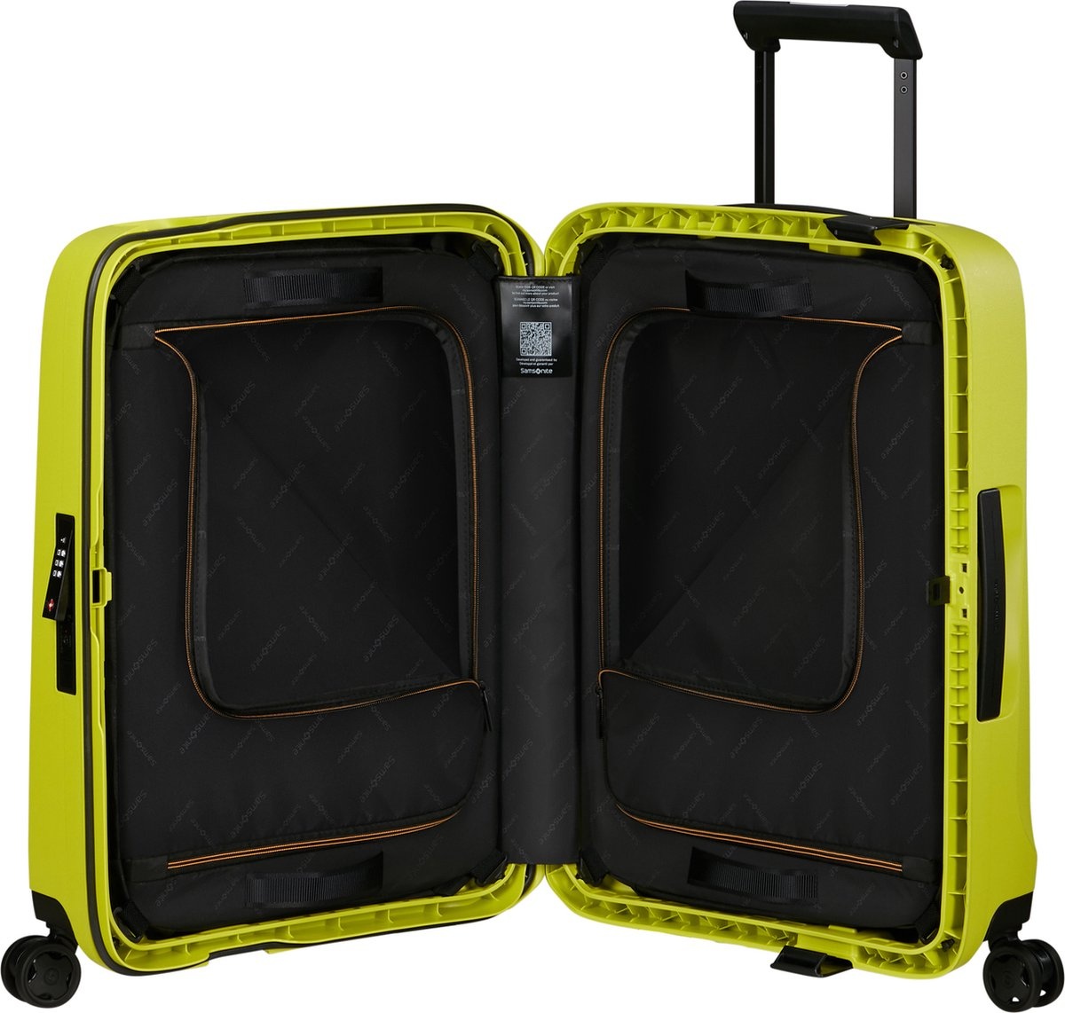 Samsonite Samsonite Handbagage Reiskoffer - Essens Spinner 55 - Lime Groen