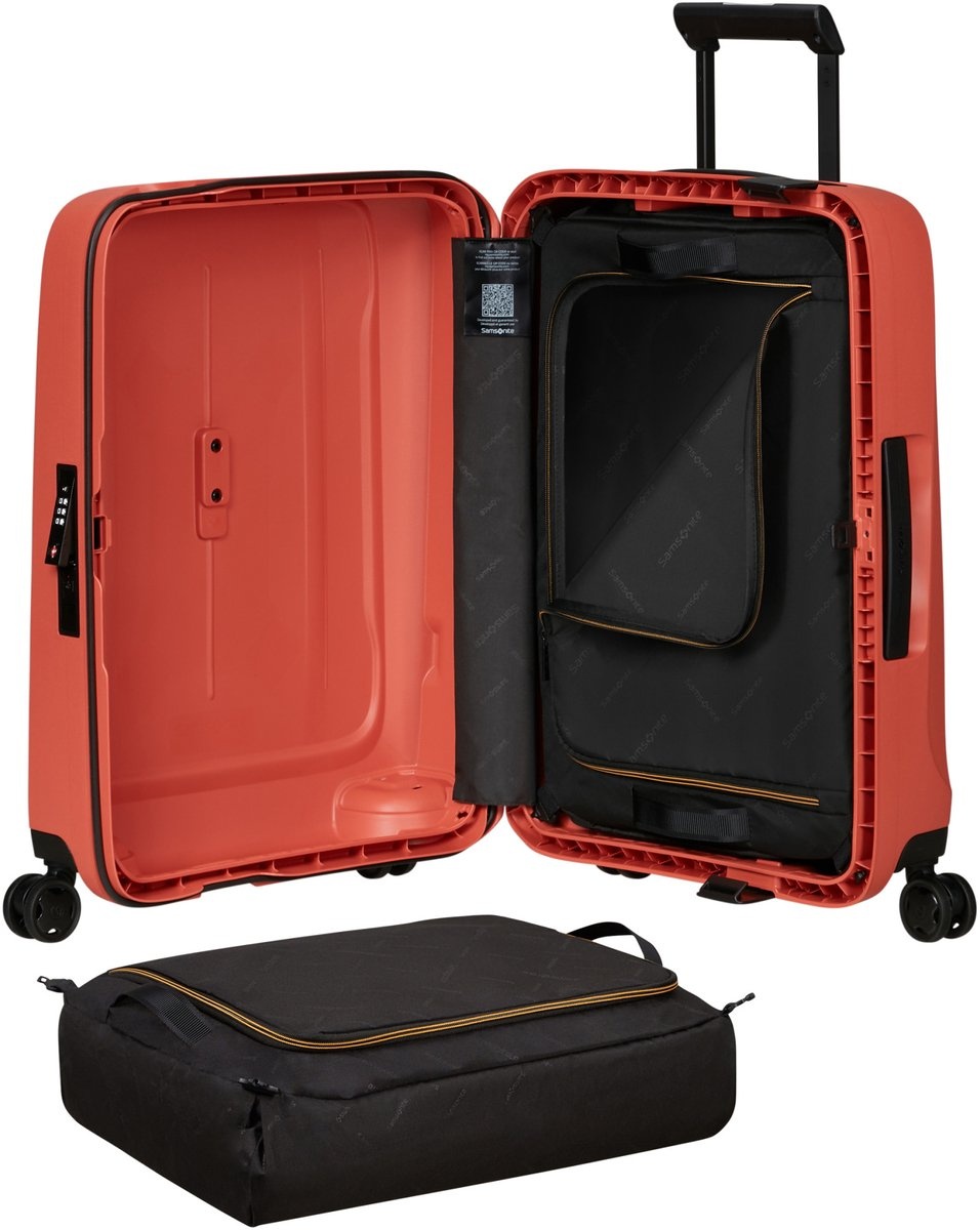 Samsonite Samsonite Handbagage Reiskoffer - Essens Spinner 55 - Clay