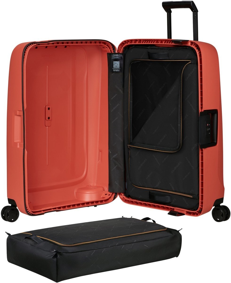 Samsonite Samsonite middenmaat Reiskoffer - Essens Spinner 69 - Clay