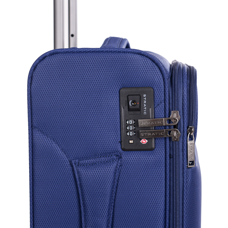 Stratic Stratic Light+ Handbagage Koffer S – 55 cm - Donkerblauw
