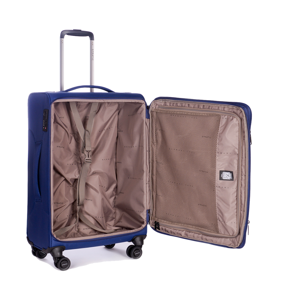 Stratic Stratic Light+ Middenmaat Koffer M – 68 cm - Donkerblauw