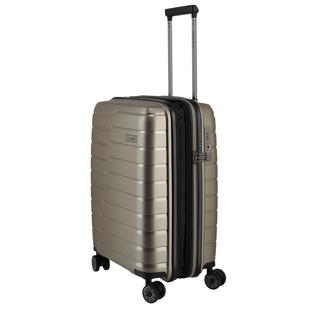 Travelite Travelite Air Base Spinner 55 Exp. Champagne – Handbagage Koffer | Cargo Travelshop Arnhem