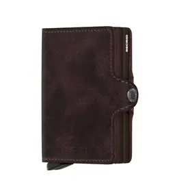 Secrid Secrid Twin Wallet Vintage Chocolate dubbele pasjeshouder