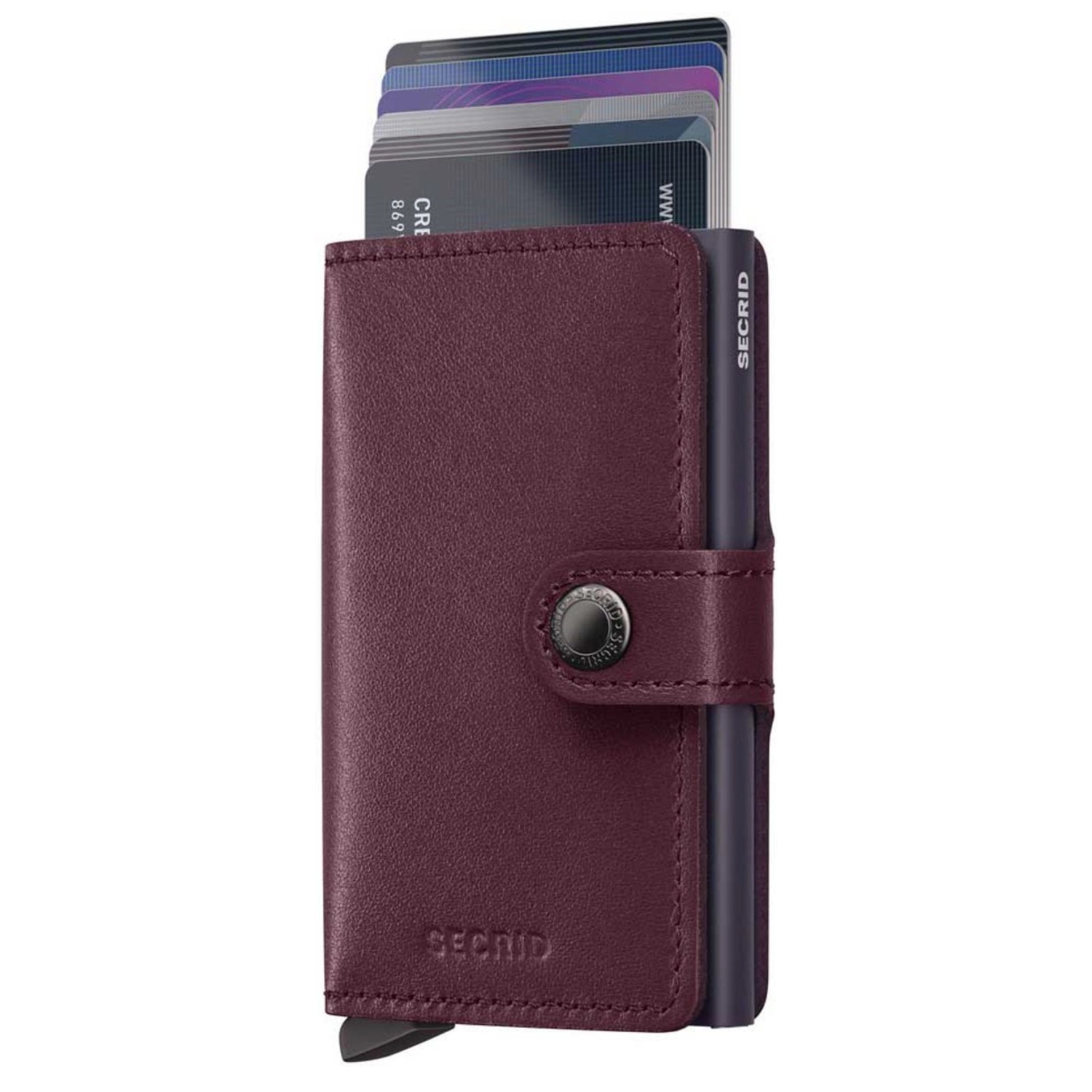 Secrid Secrid Mini Wallet Original Cranberry pasjeshouder portemonnee