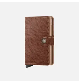 Secrid Secrid Mini Wallet Saffiano Caramel