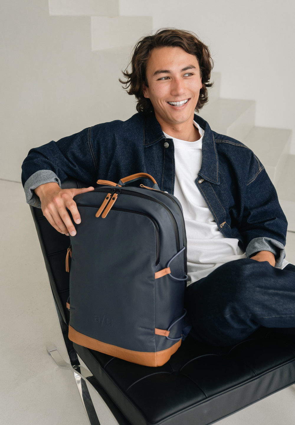 Aunts and Uncles Aunts and Uncles Japan - Kawaguchi rugzak 15" - Night Blue