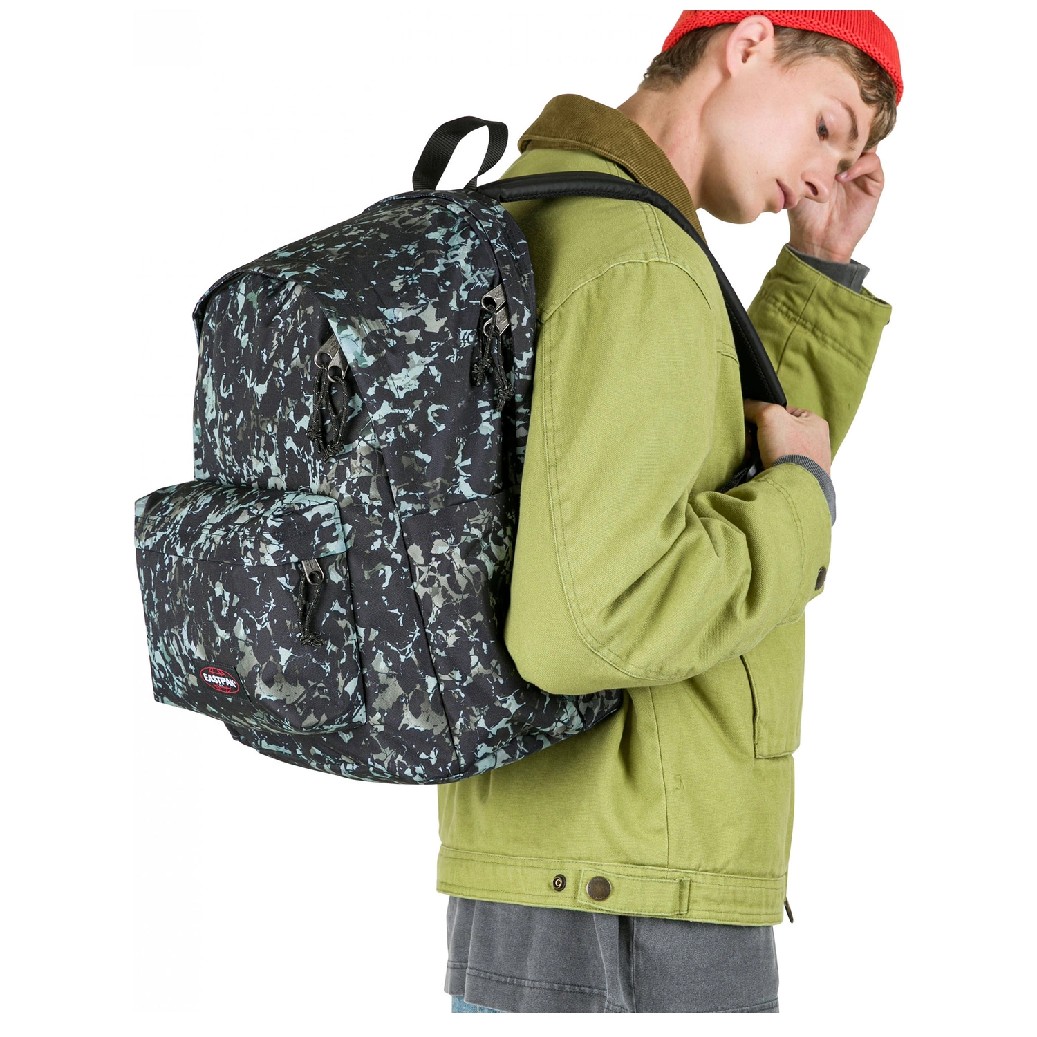 Eastpak Eastpak Day Office Camouflora Dark 16" Laptop Rugzak - Arnhem