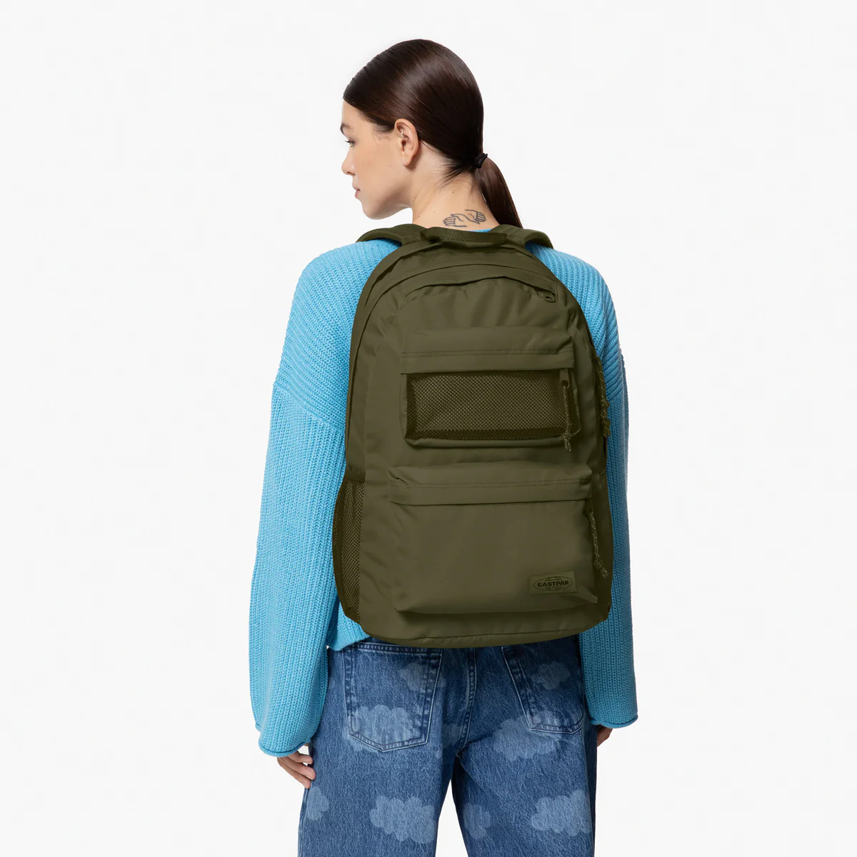 Eastpak Eastpak Double Office Dark Grass 17" Laptop Rugzak - Arnhem