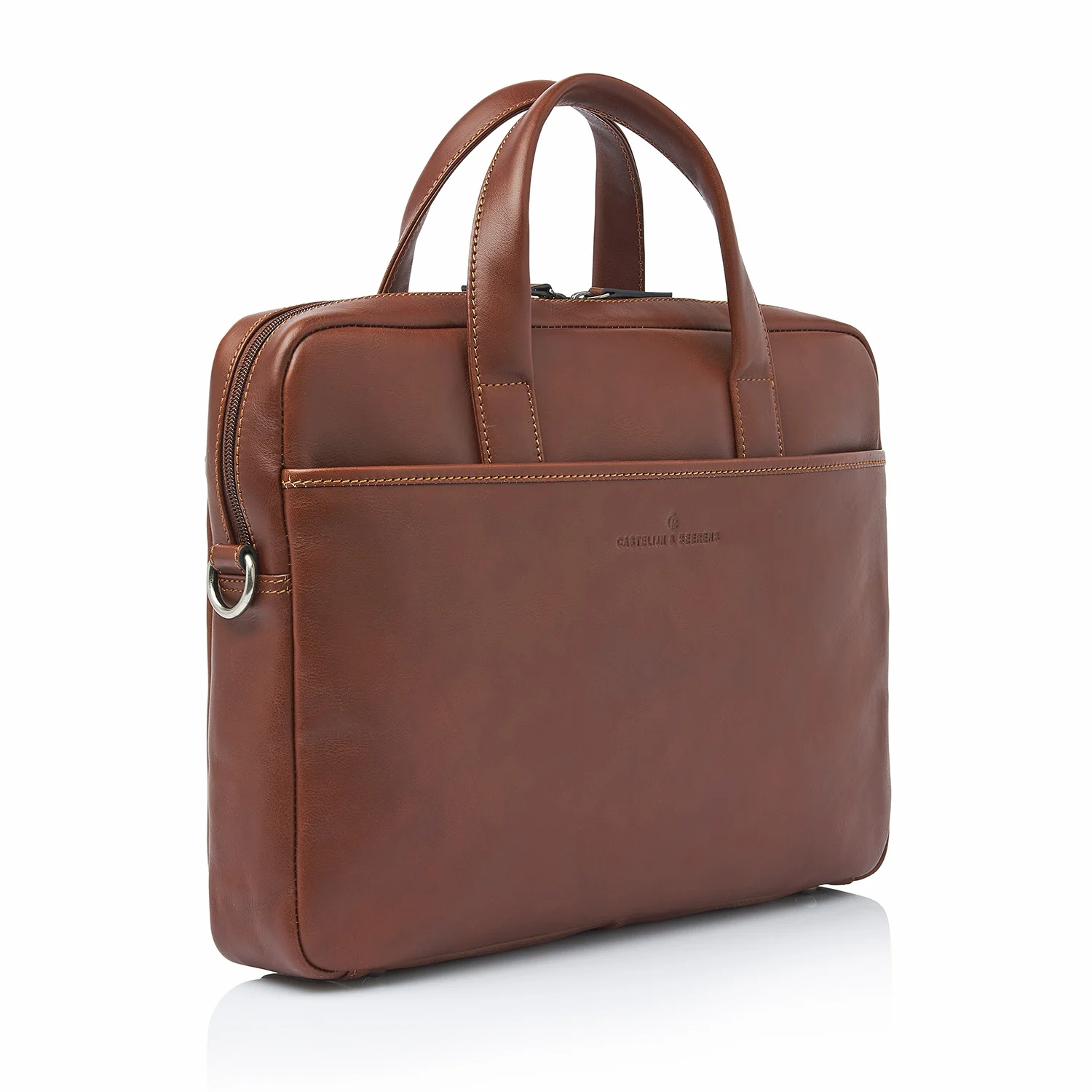 Castelijn en Beerens Castelijn & Beerens - Specials Laptoptas 15,6 RFID | lichtbruin