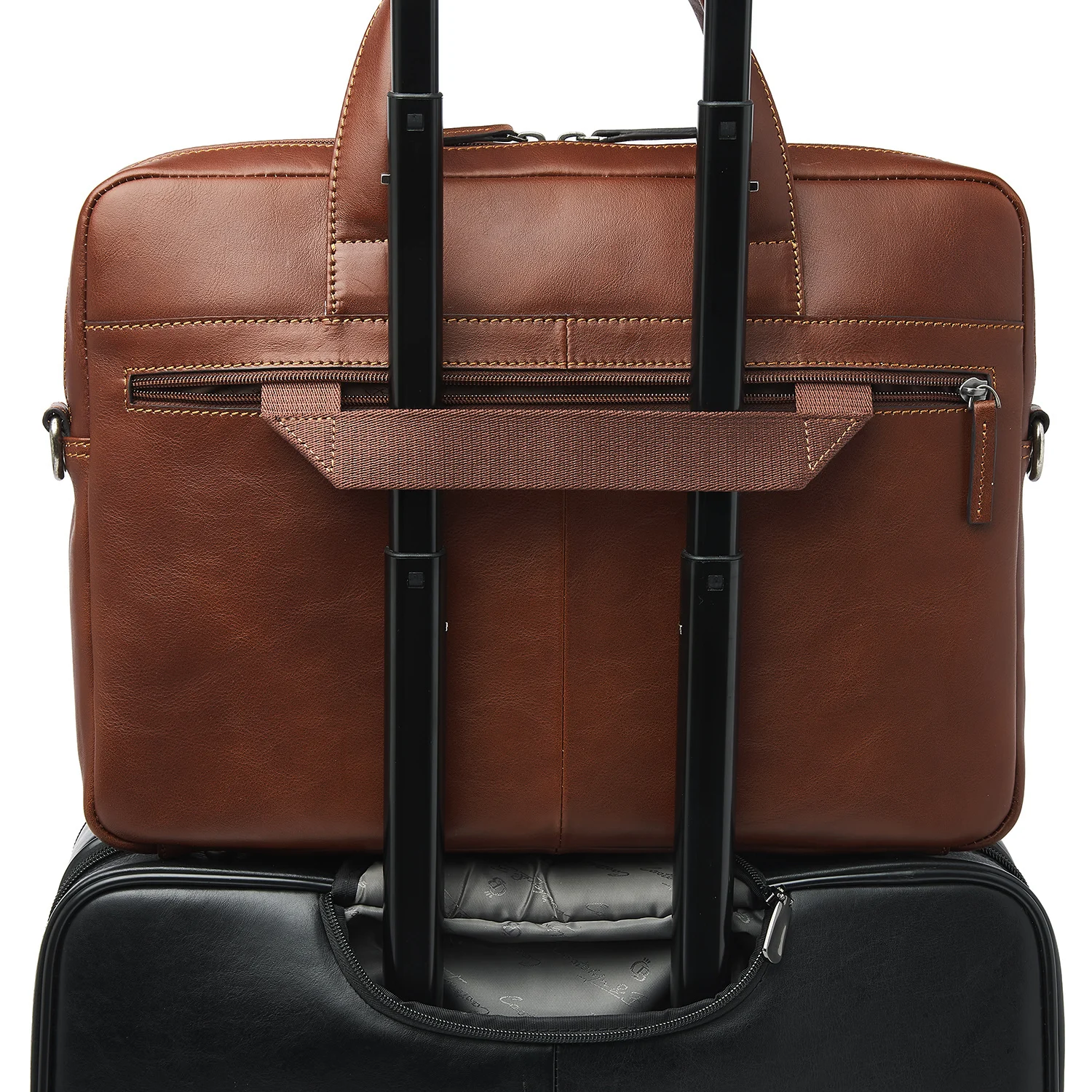 Castelijn en Beerens Castelijn & Beerens - Specials Laptoptas 15,6 RFID | lichtbruin