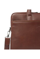 Castelijn en Beerens Castelijn & Beerens - Specials Laptoptas 15,6 RFID | lichtbruin